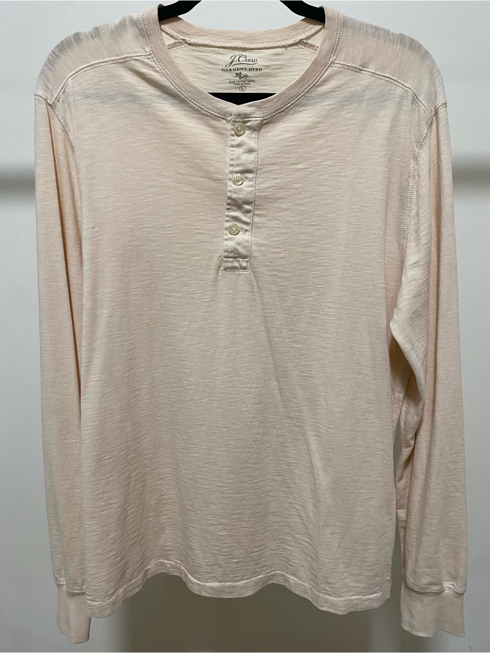 J crew long sleeve henley